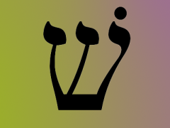 22 שׁ shin 耶和华听见